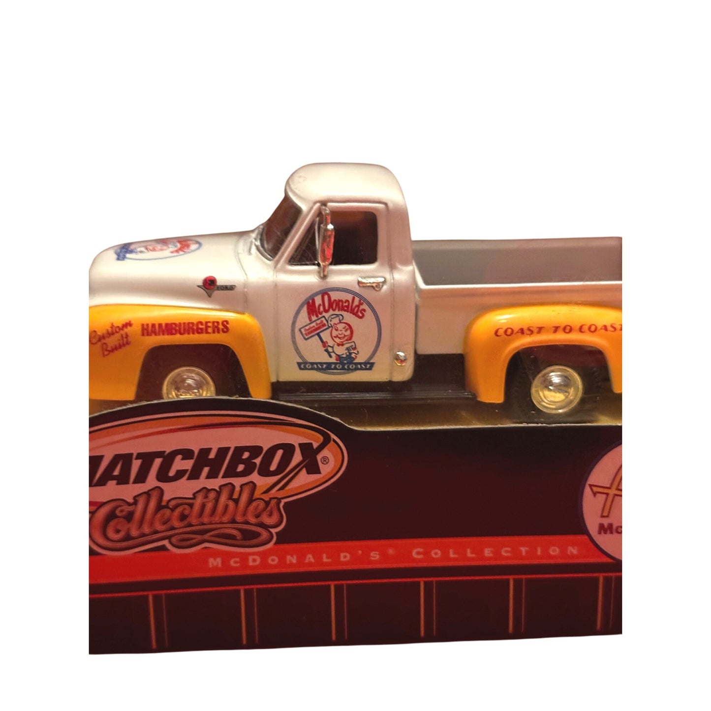 Matchbox Collectibles McDonalds Collection 1956 Ford F-100 Pickup Die-Cast Toy Truck Traditional Scale