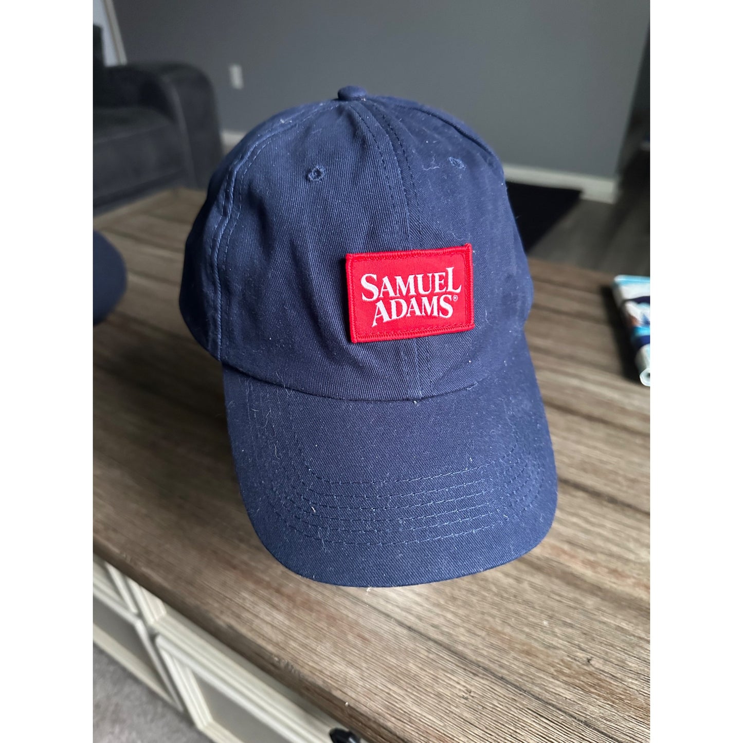 Samuel Adams Navy Blue Adjustable Hat - Beer Lover's Essential Headgear