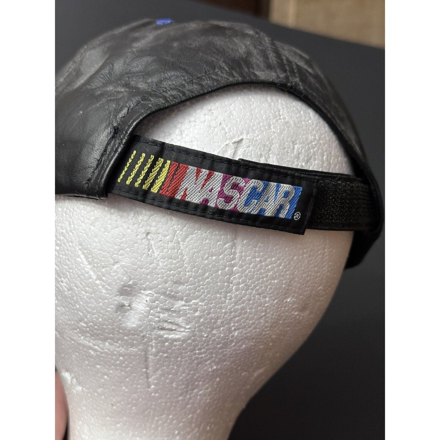 CITCO Roush Racing #99 Nascar Burton Leather Cap Embroidered Logo Black Blue