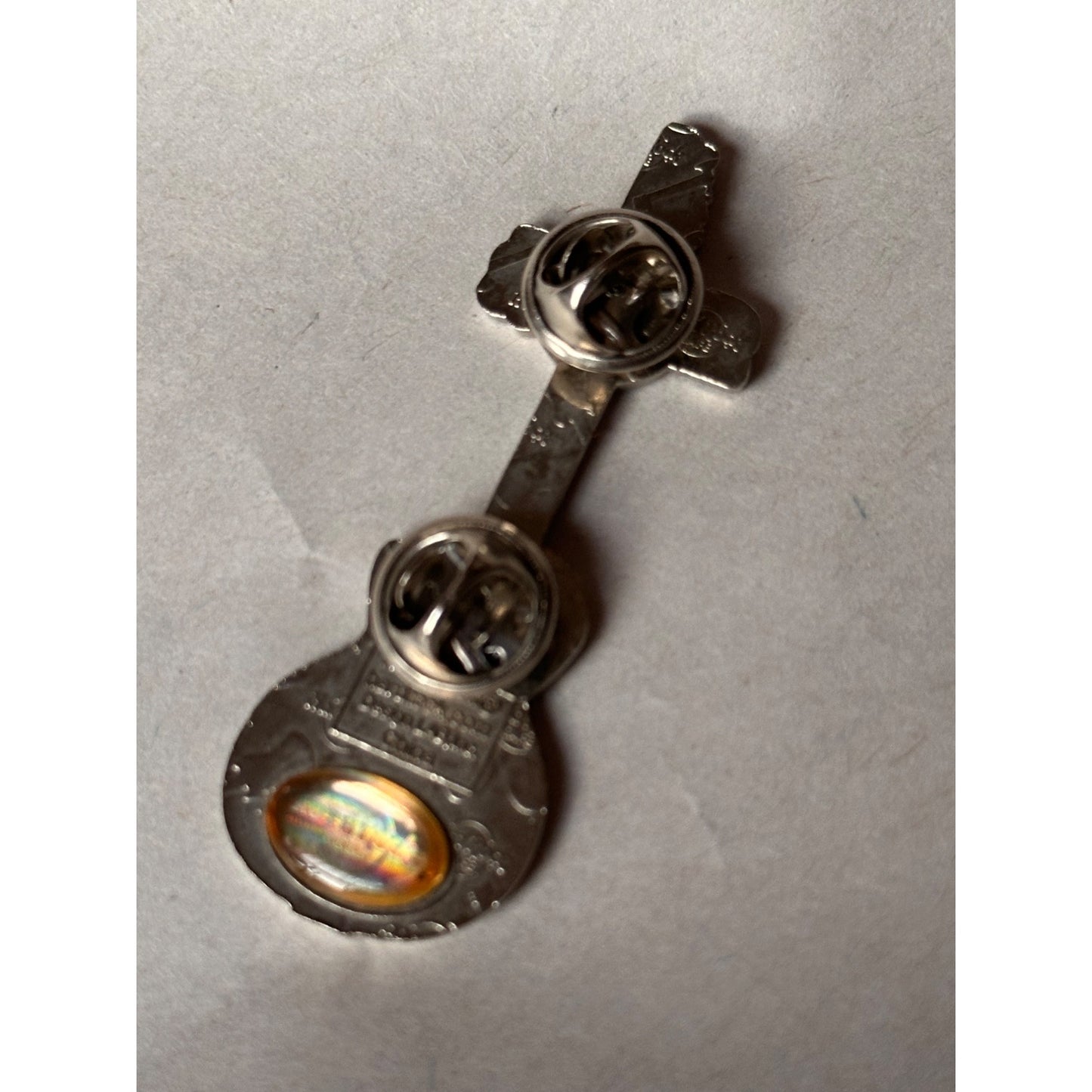 Hard Rock Cafe All Access Guitar Shaped Pin Badge Collectible Souvenir