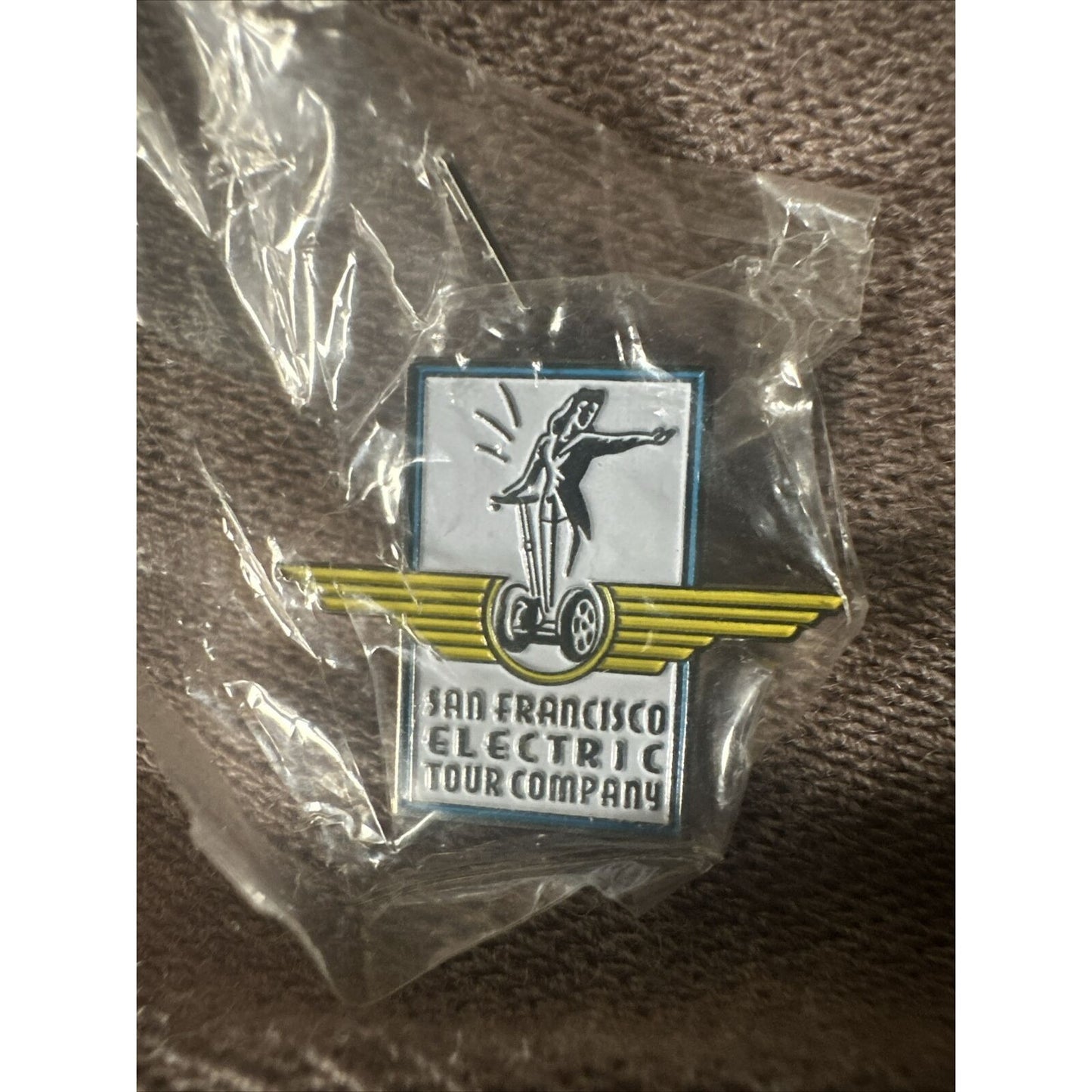 Segway Tour San Francisco Electric Tour Company Enamel Pin  Souvenir